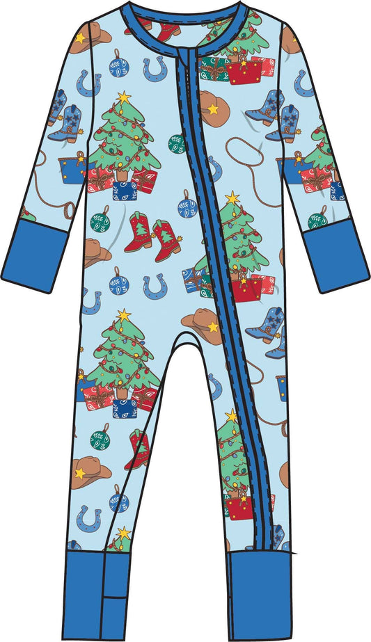 Yuletide Yeehaw Bamboo Zippy