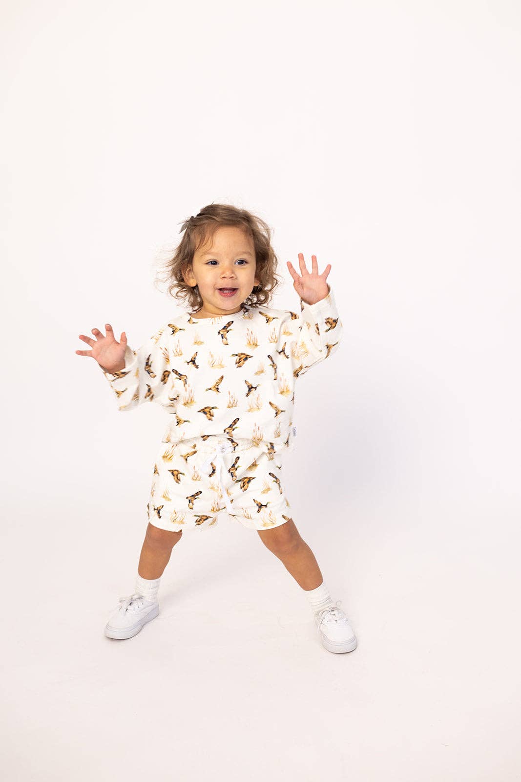 Ducks Bamboo Sweatshirt Set - Top & Bottom