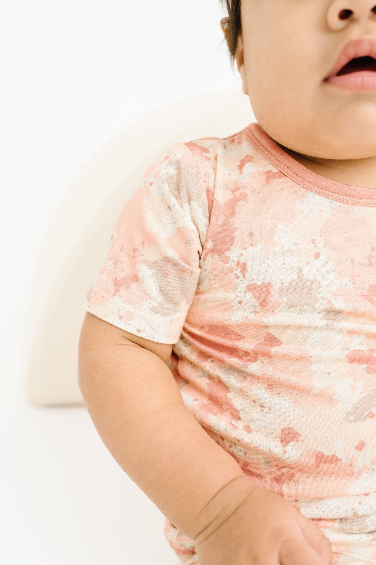 Pink Camo Short Sleeve Bamboo Set