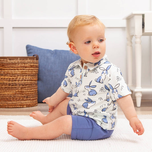 Baby Boy's Thumper Bamboo Set