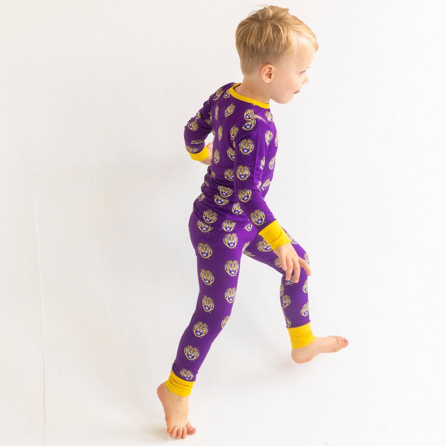 LSU Tigers Two-Piece Pajama Set