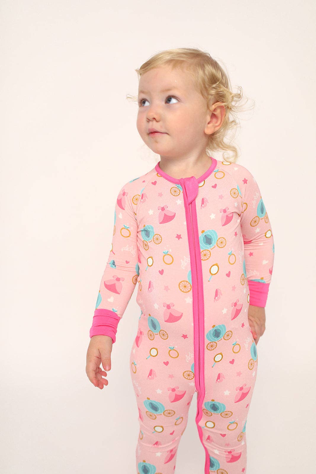 Princesses Double Zipper Bamboo Sleeper