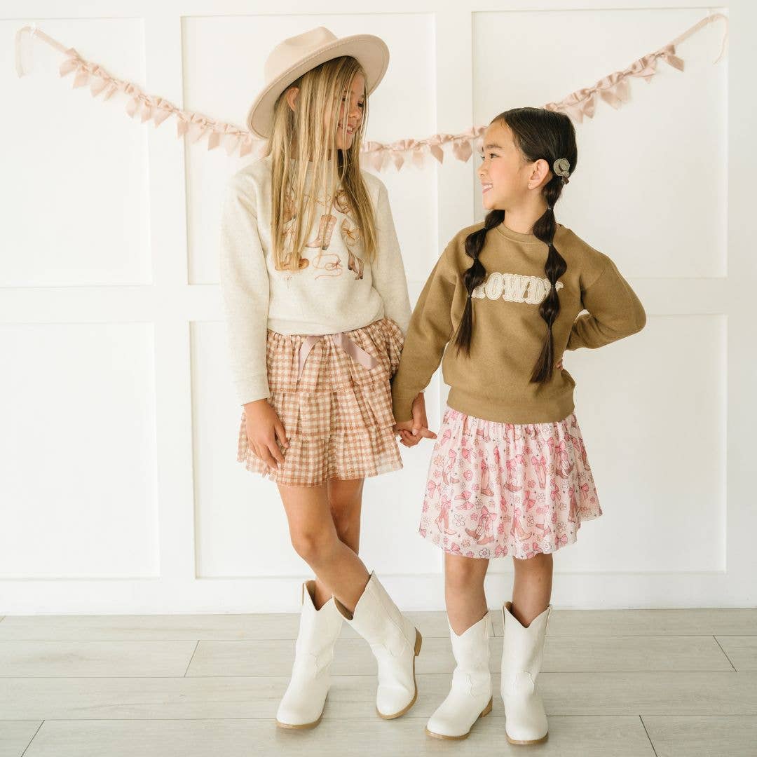 Cowgirl Cutie Sweatshirt - Girls Clothes - Western Apparel