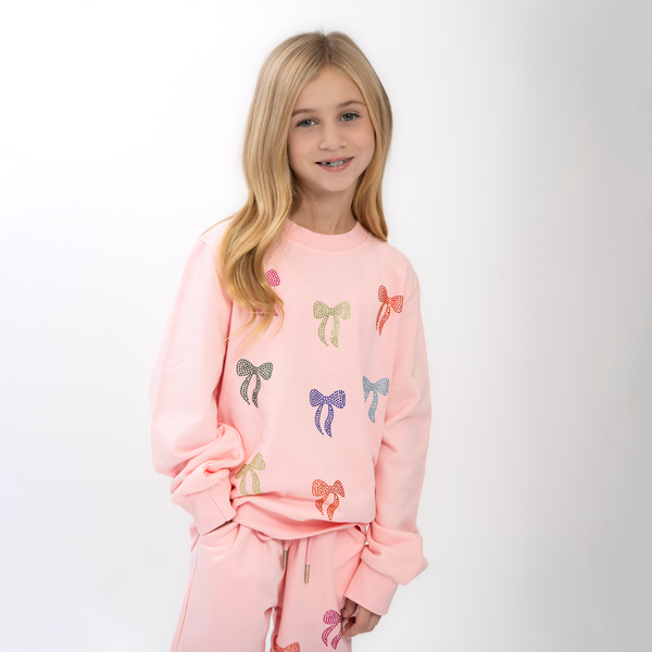 Sparkle Bow Sweatsuit