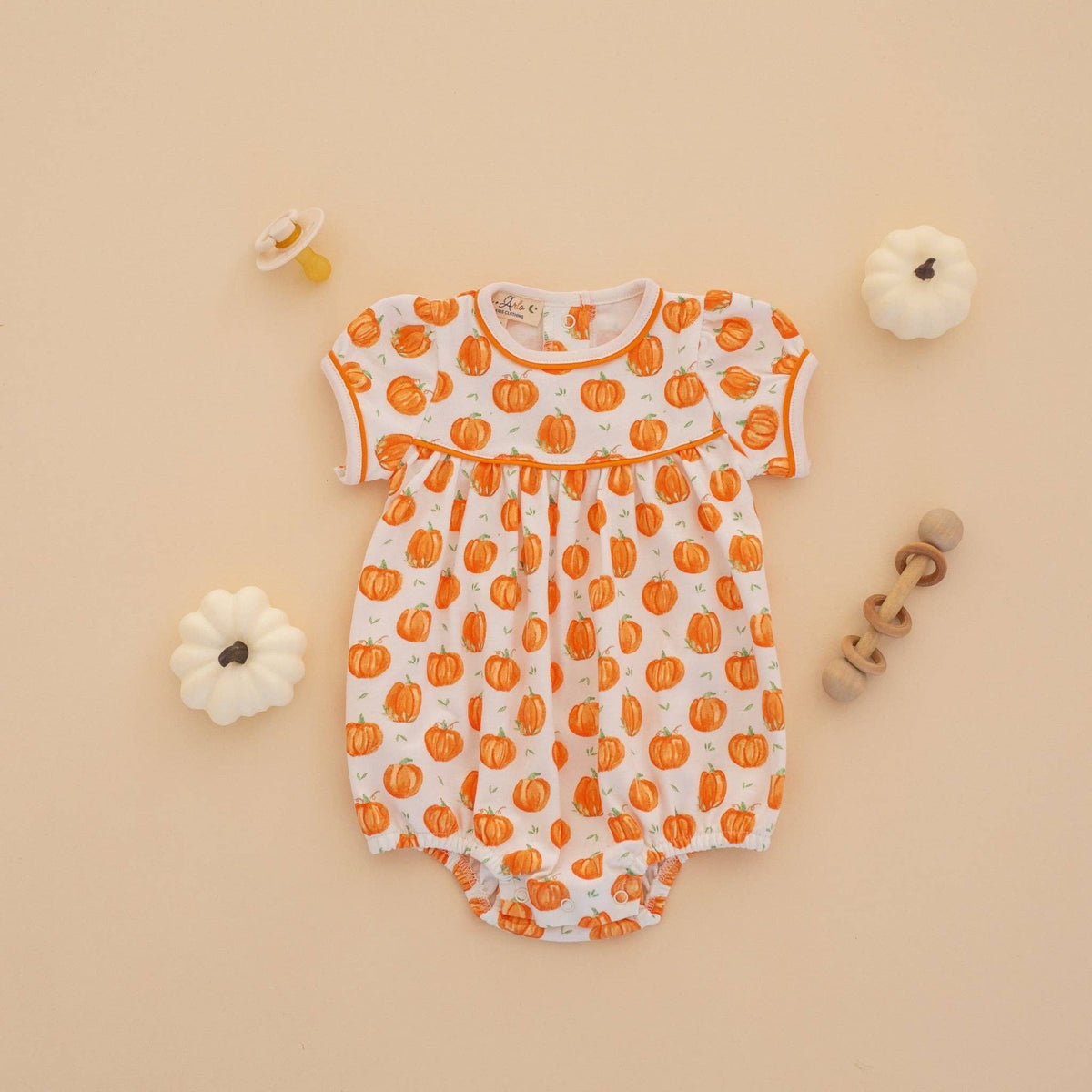 Pumpkin Grove Short Sleeve Girl Bubble