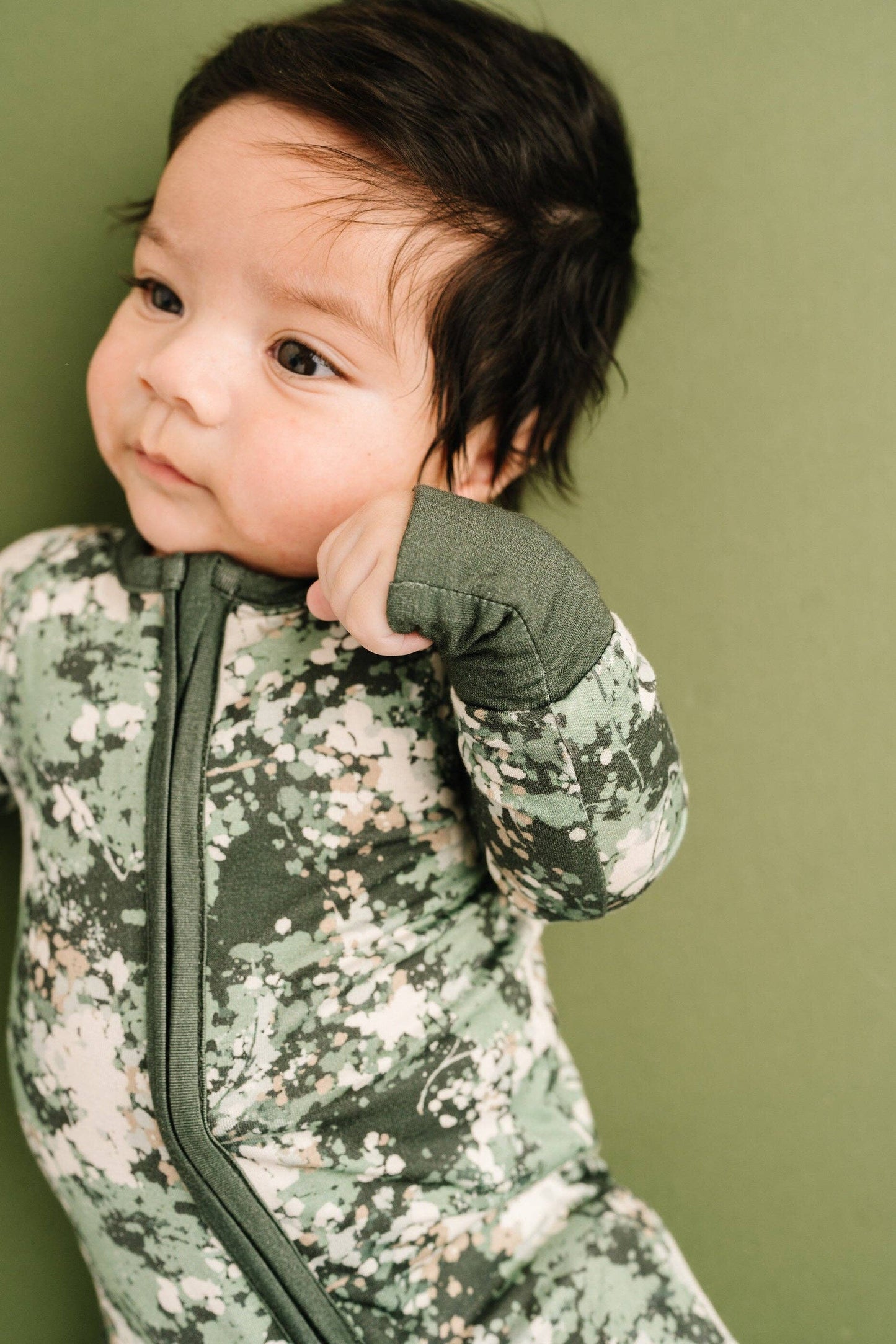 Forest Camo Bamboo Sleeper