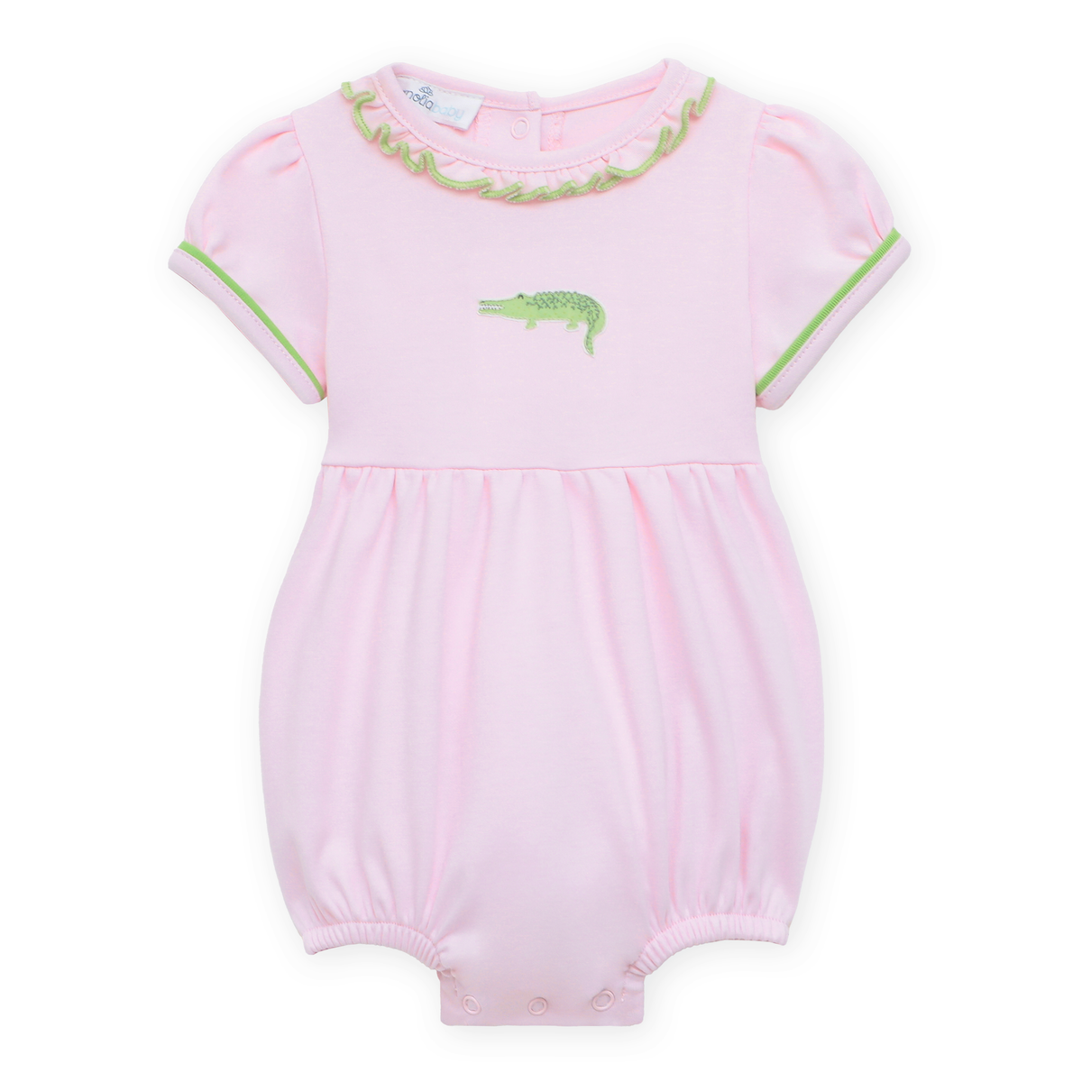 Bayou Baby Ruffle Bubble - Pink