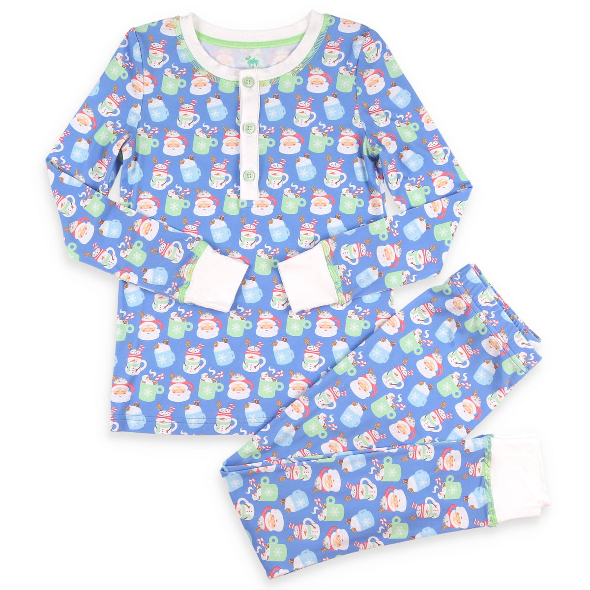 Cozy Cocoa Blue Bamboo Loungewear
