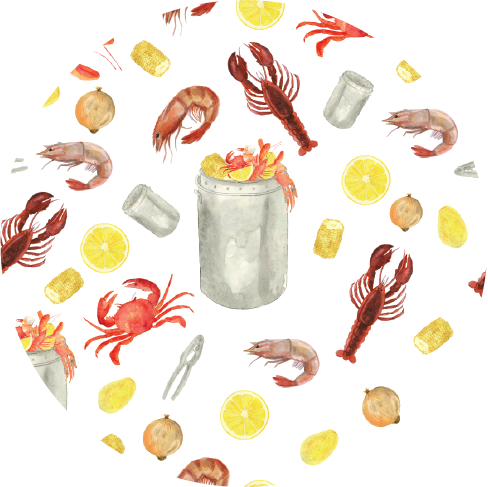 Down Da' Bayou Crawfish & Seafood Zippy Sleepwear