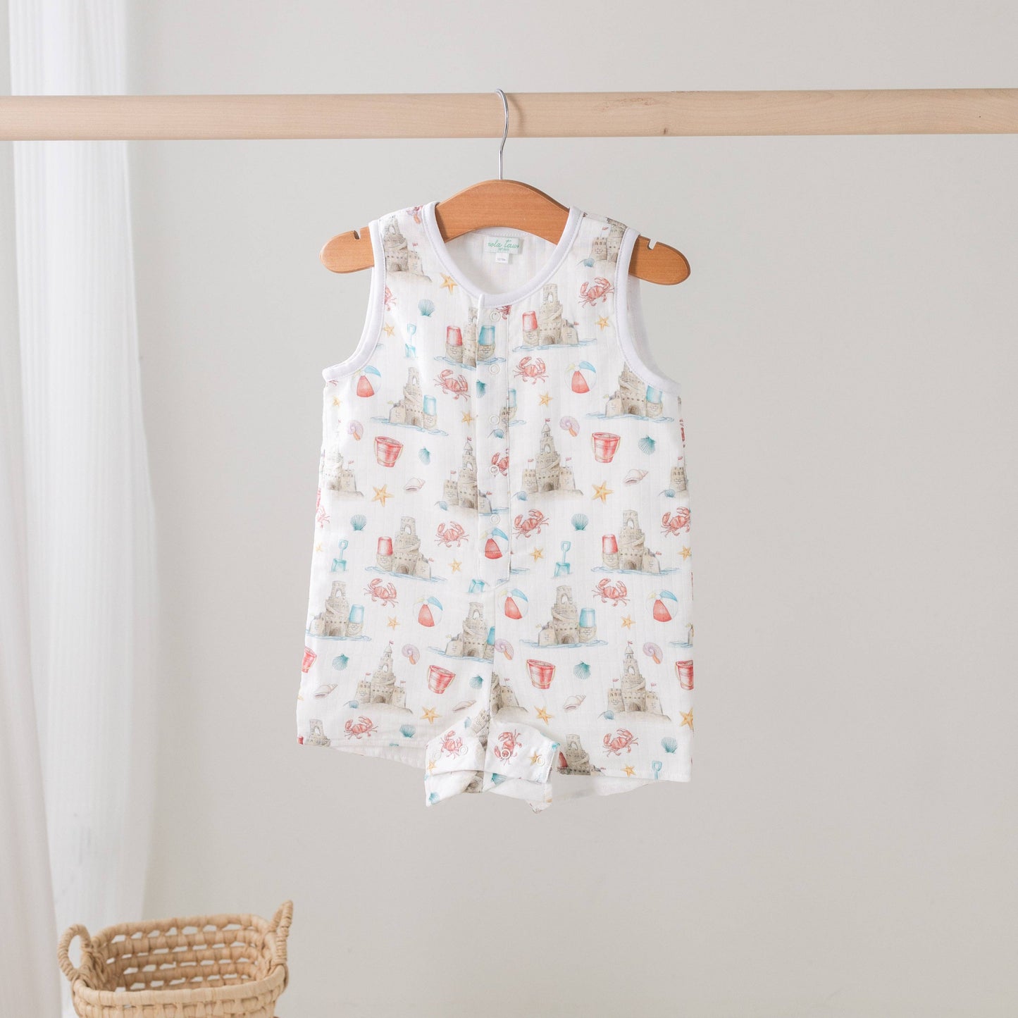 Sandcastle Kingdom Organic Muslin Shortall