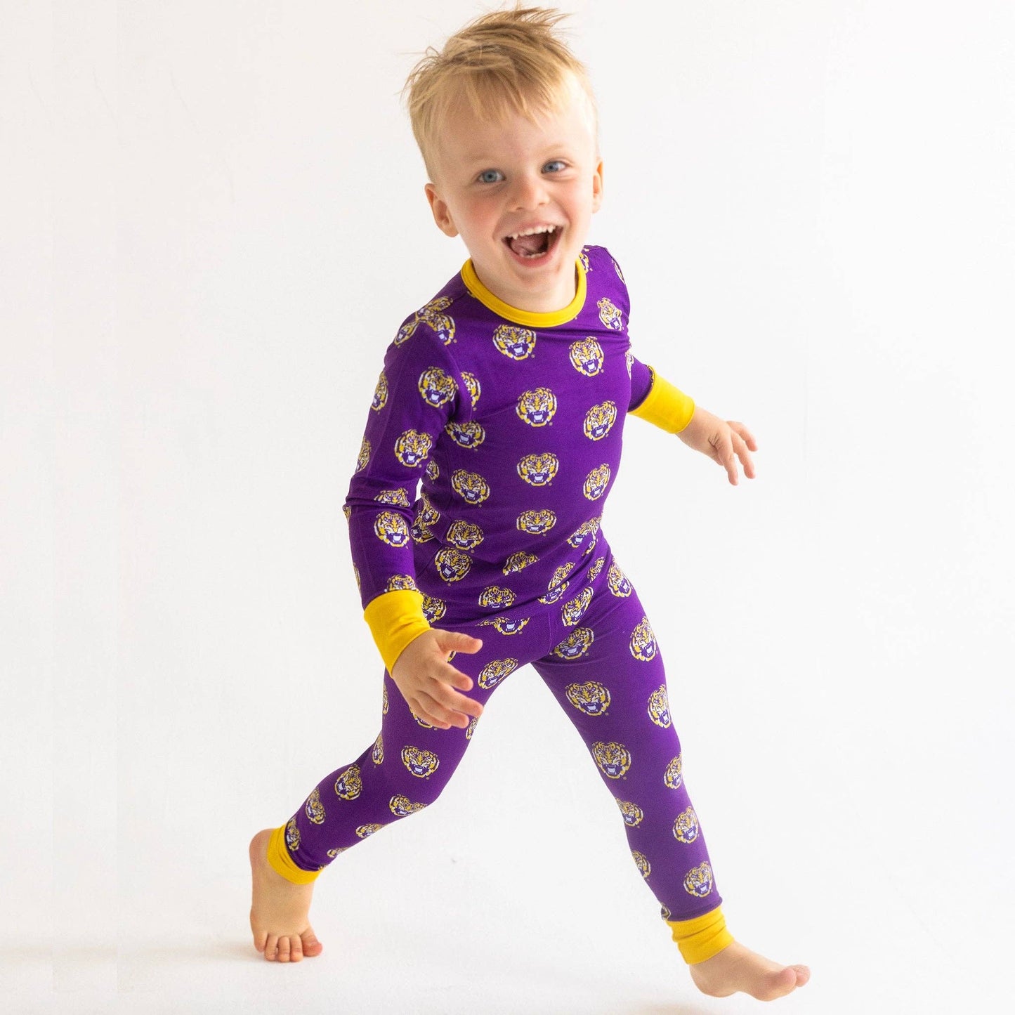 LSU Tigers Two-Piece Pajama Set