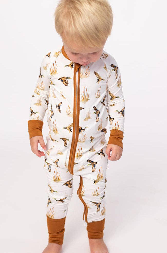 Ducks Double Zipper Bamboo Sleeper