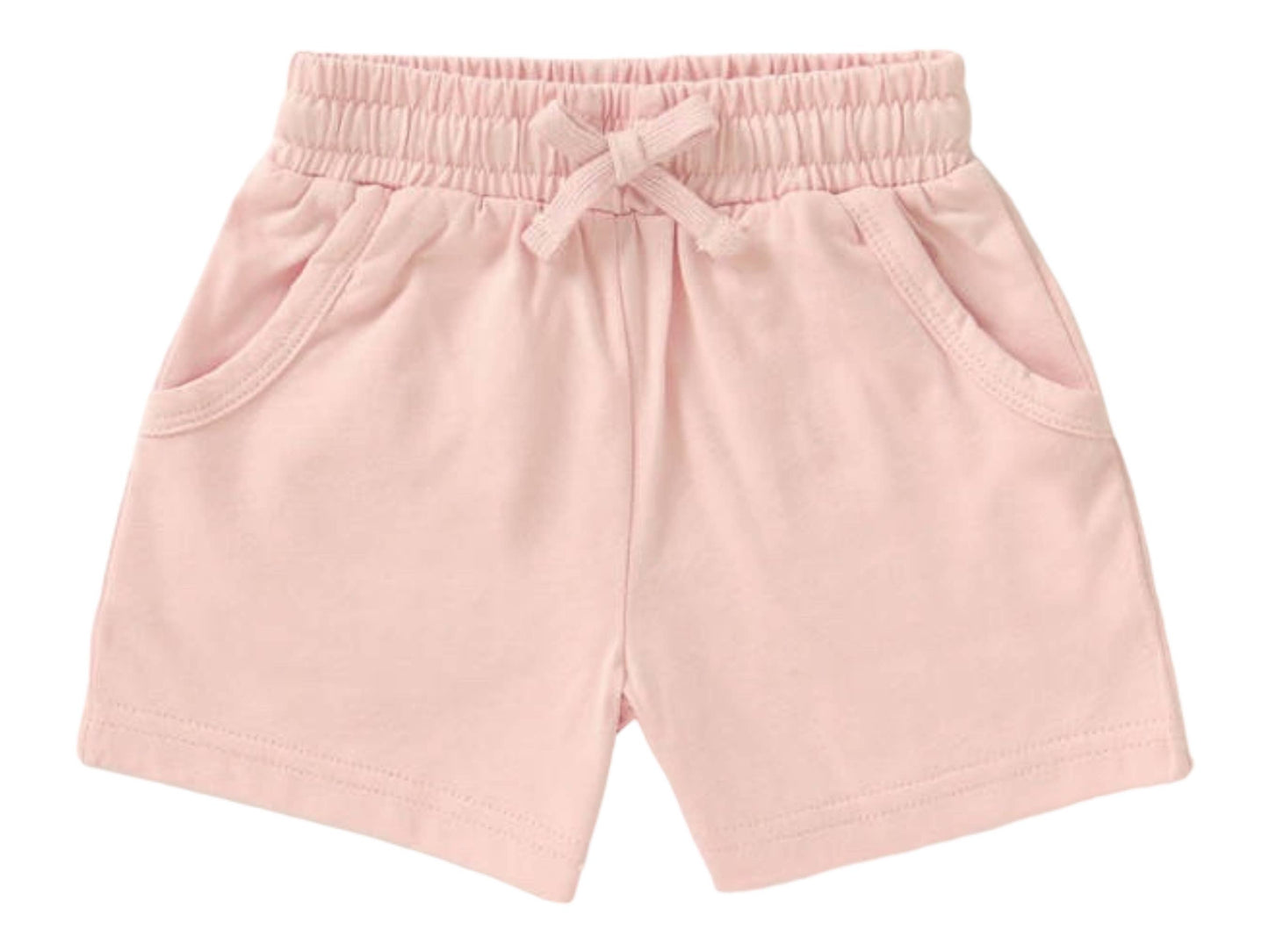 Organic shorts with pockets