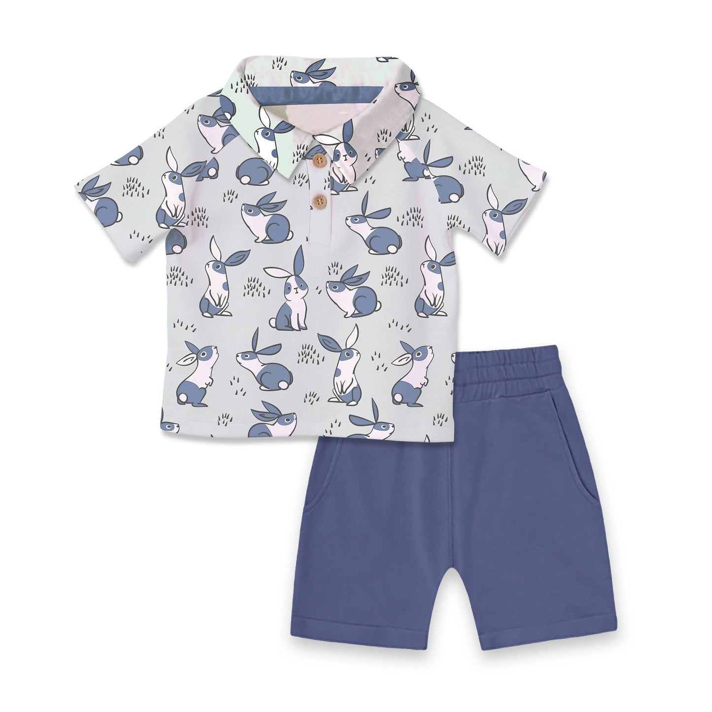 Baby Boy's Thumper Bamboo Set