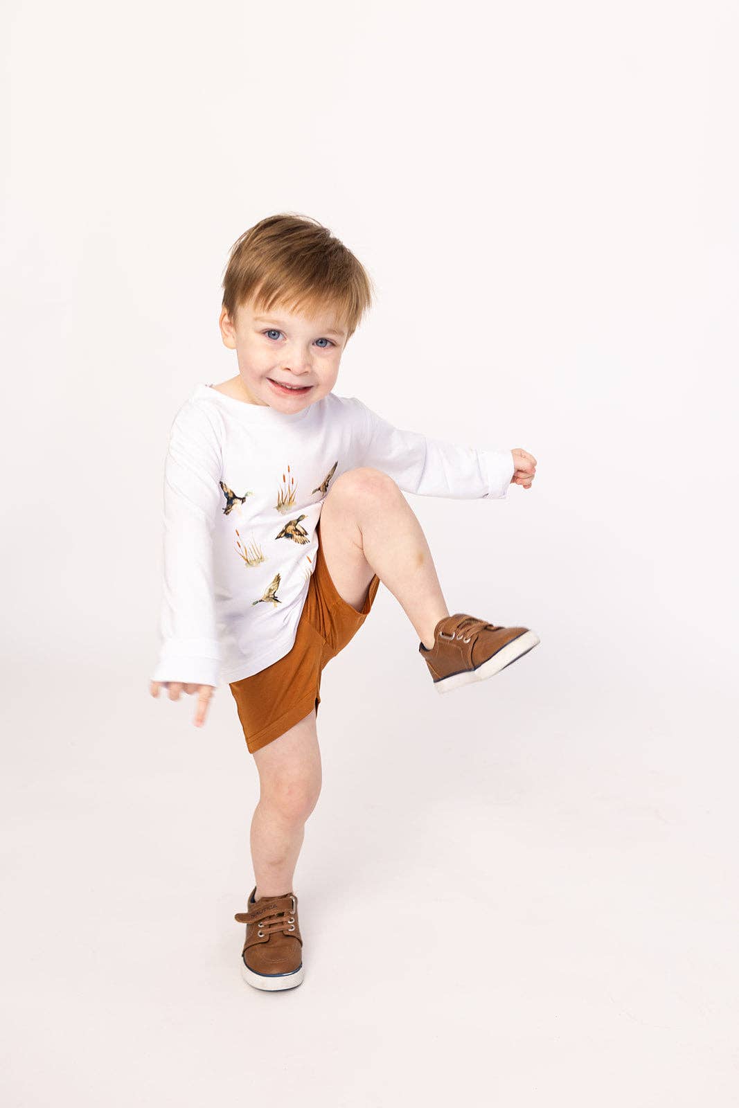 Ducks Bamboo Long Sleeve Tee