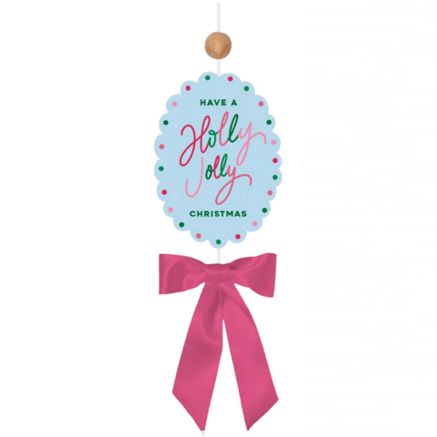 Air Freshener Holly Jolly