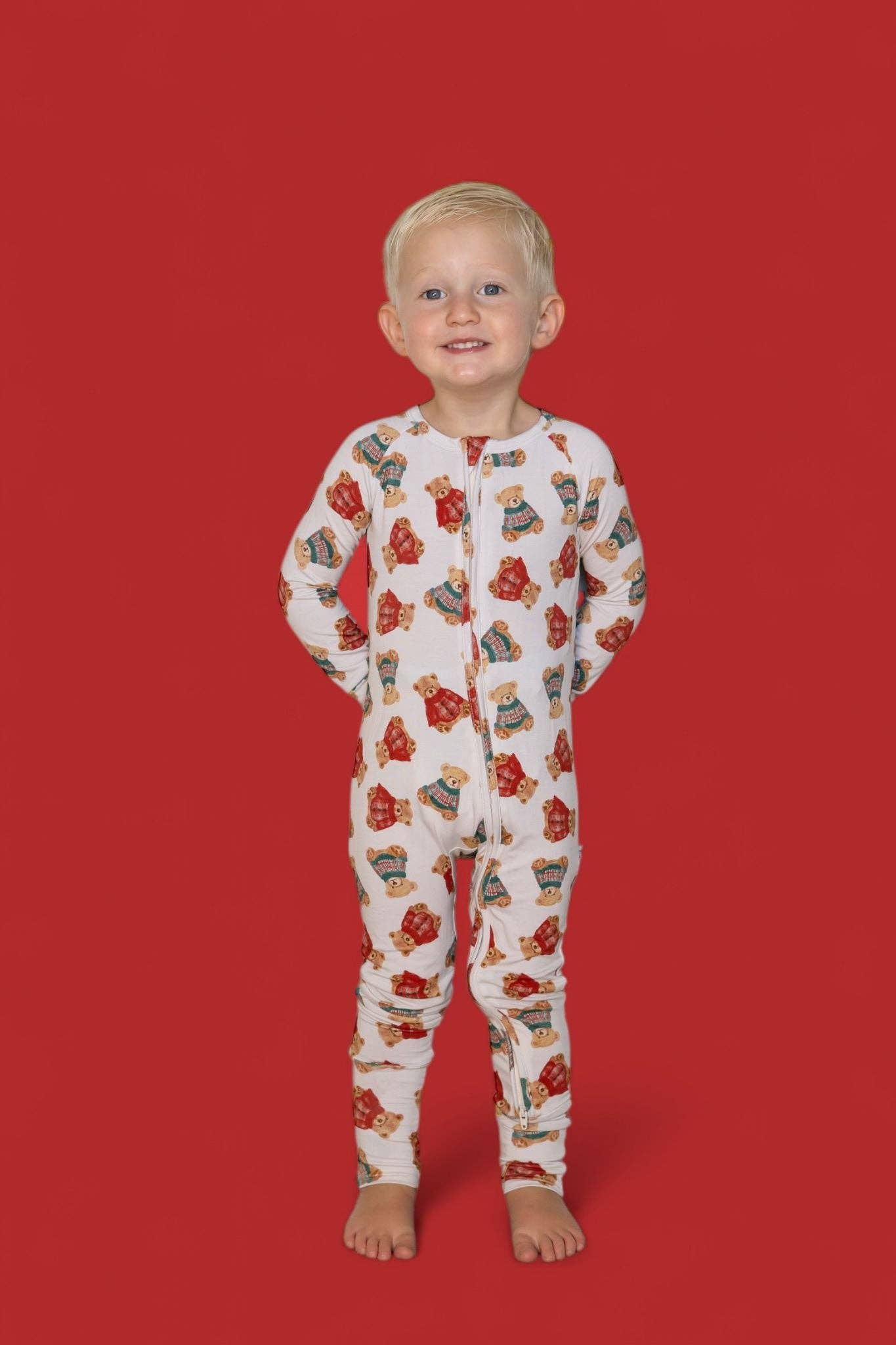 BEAR-Y COZY CHRISTMAS DREAM ROMPER