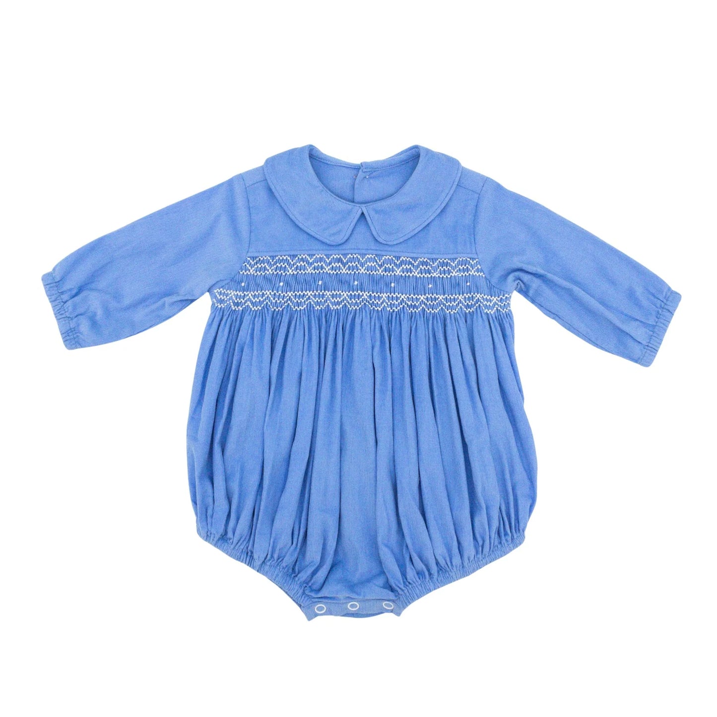 Corduroy Francis Bubble with Hand-smocking