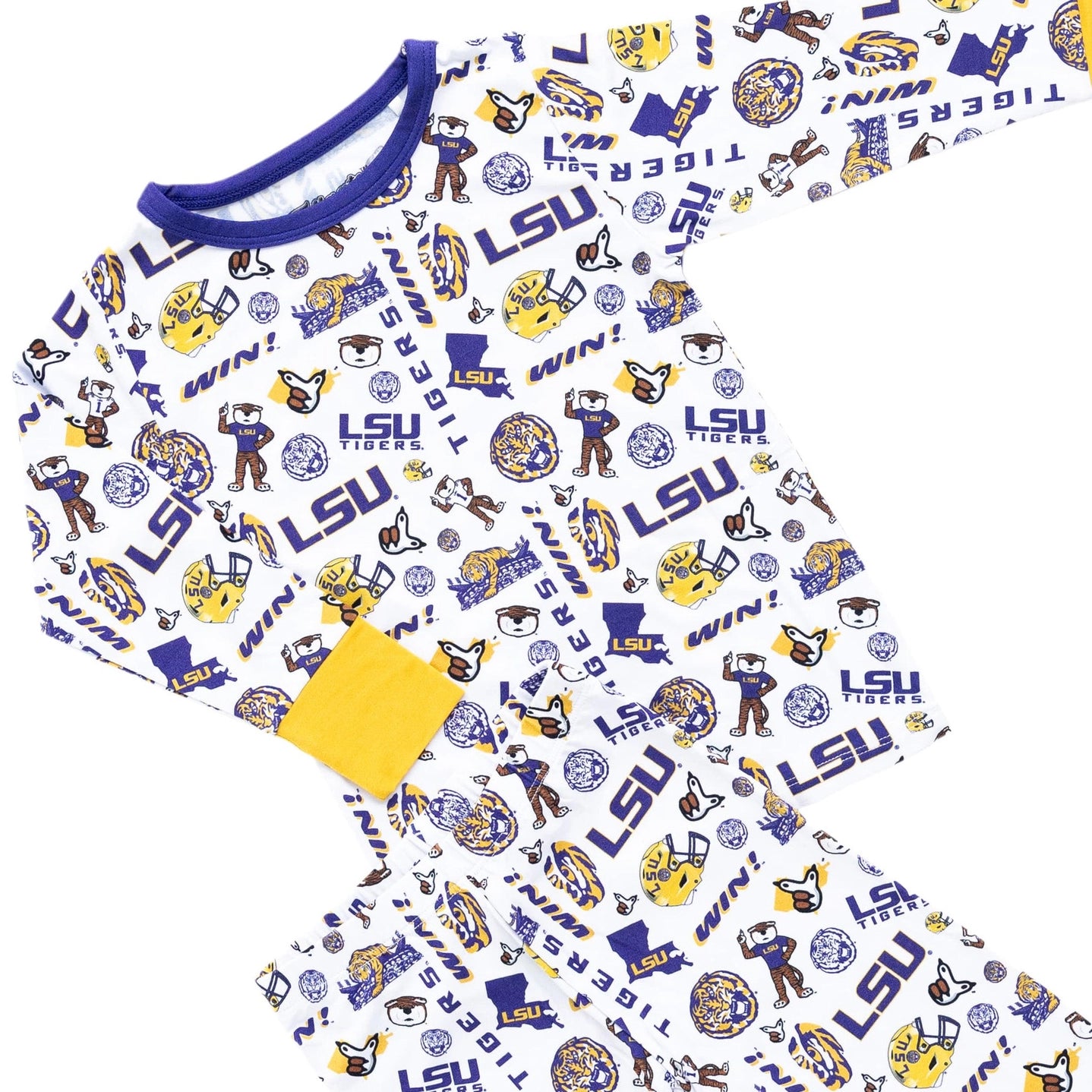 LSU Tigers Two-Piece PJs